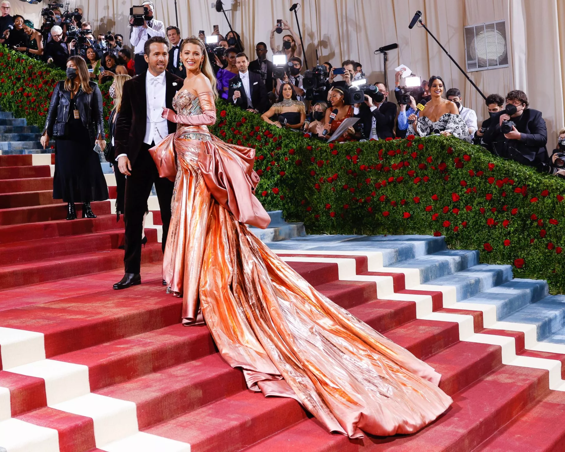 Ryan Reynolds und Blake Lively auf der Met Gala 2022